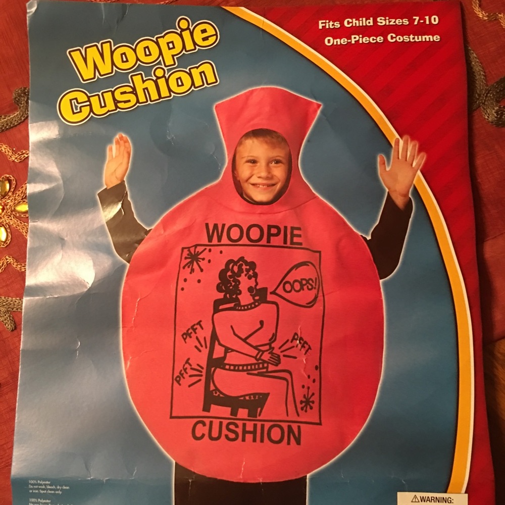 Kids Halloween custom Woopi Cushion size 7-10